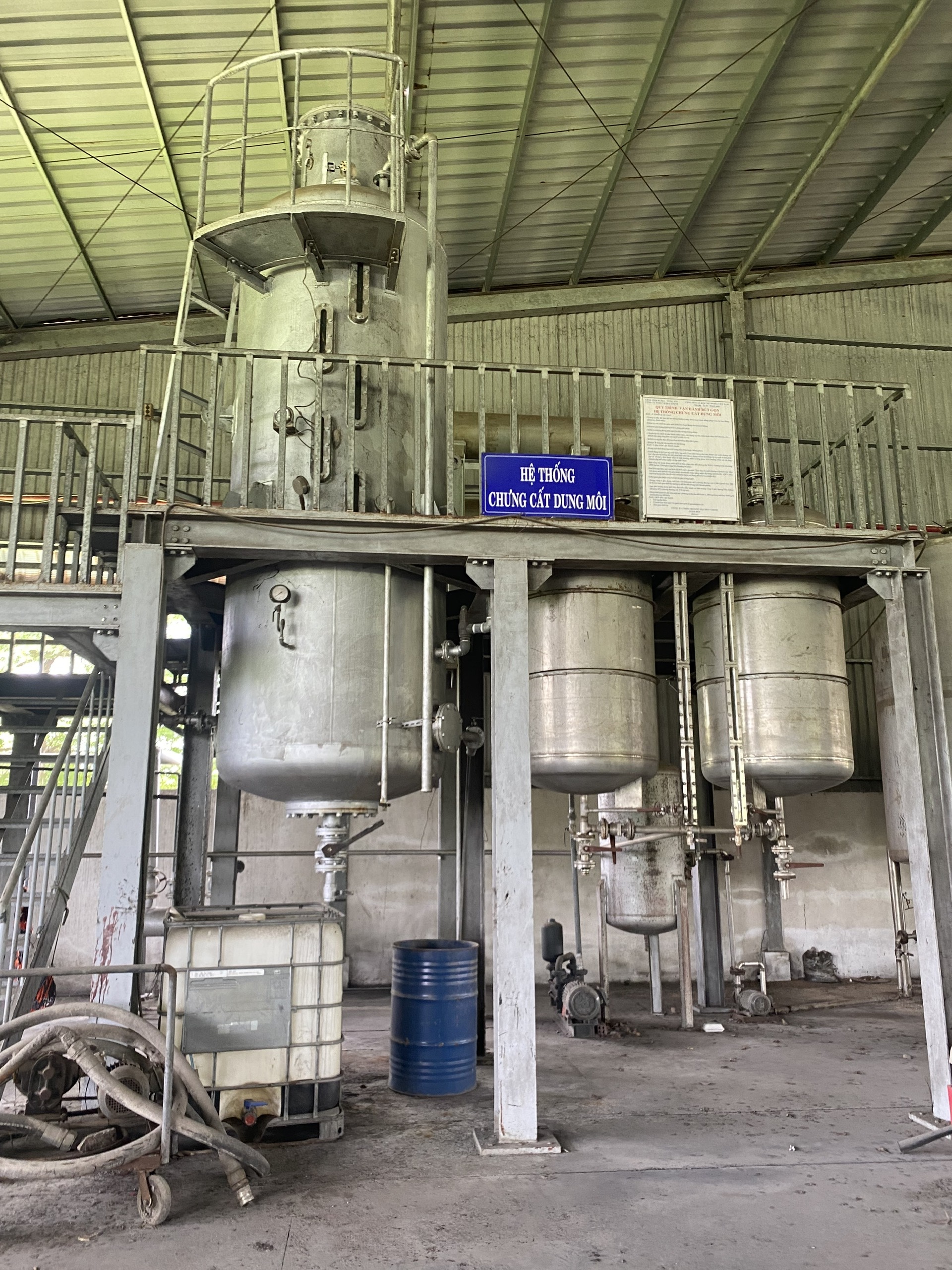 Hệ thống chưng cất dung môi