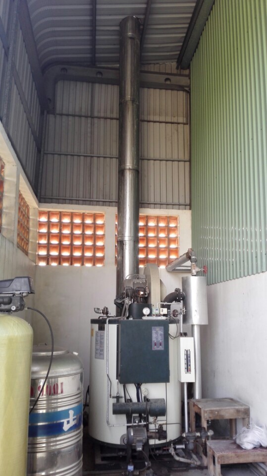 Lò hơi đốt dầu DO của hệ thống chưng cất