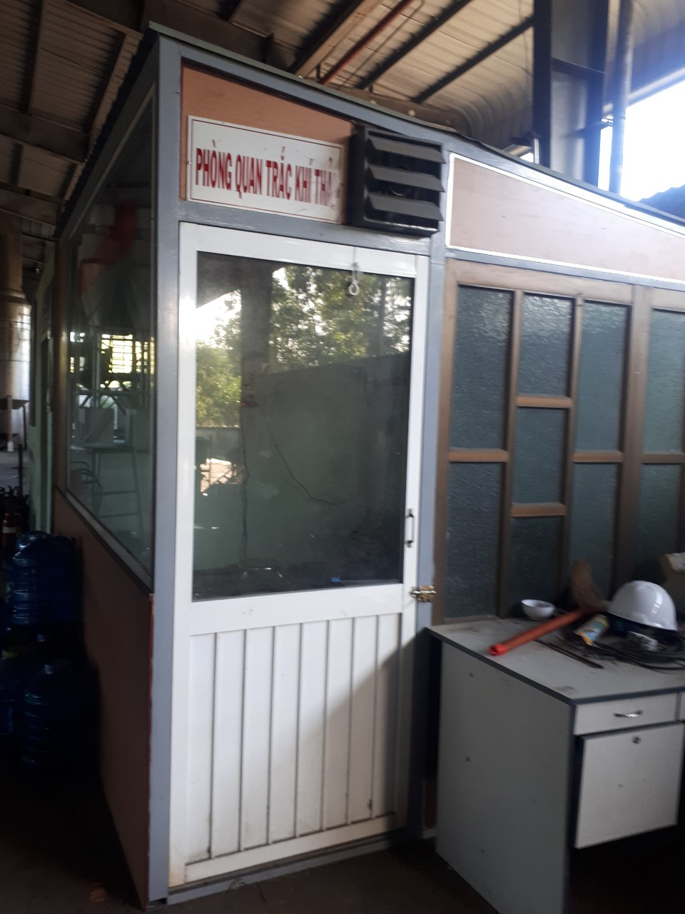 Trạm quan trắc khí thải của HT lò đốt