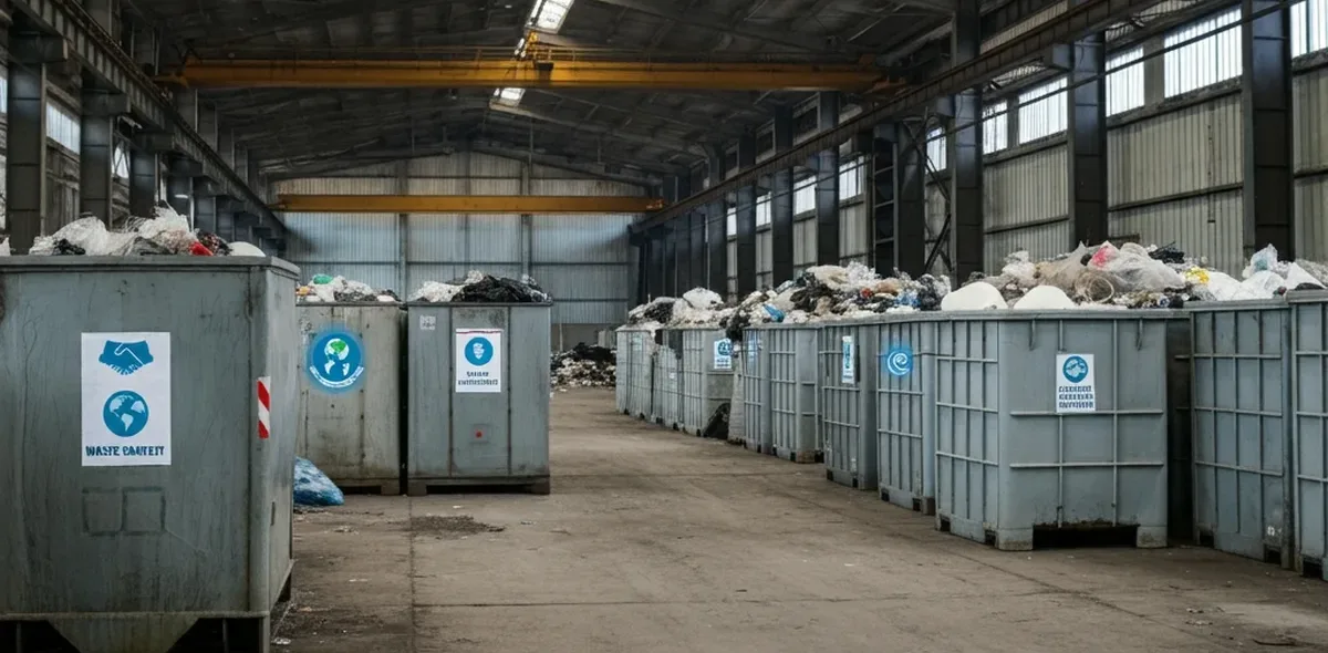 Khu vực chứa rác