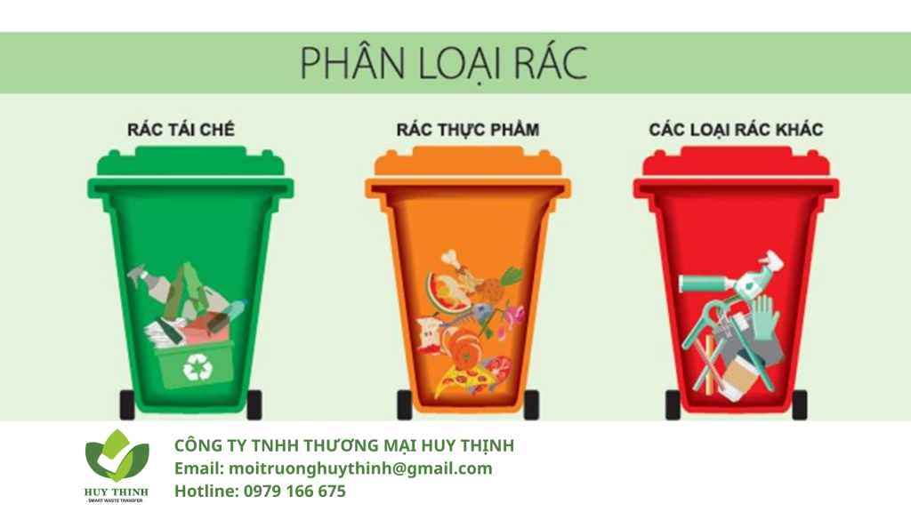 phân loại rác sinh hoạt