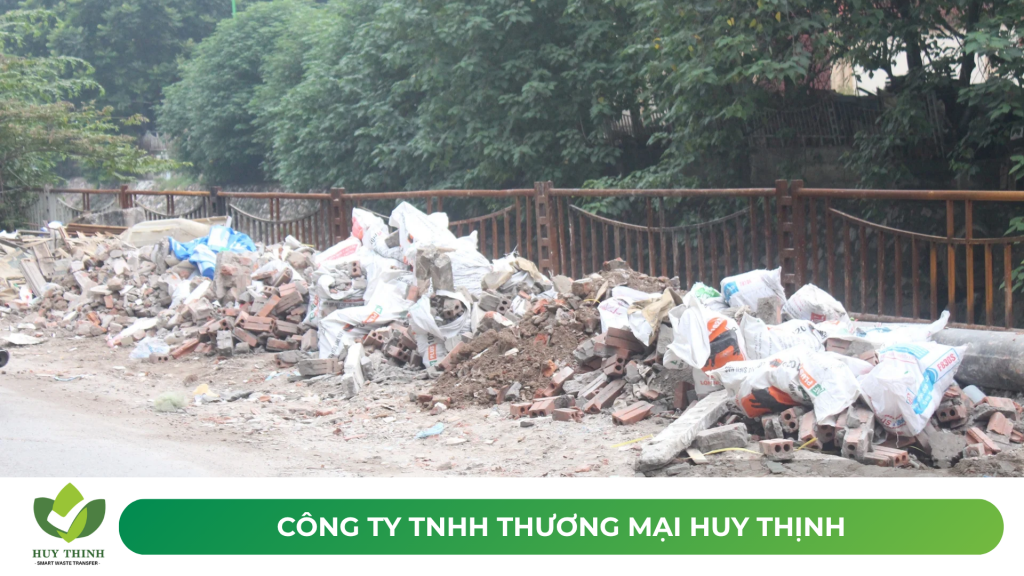 Thực trạng rác thải xây dựng hiện nay
