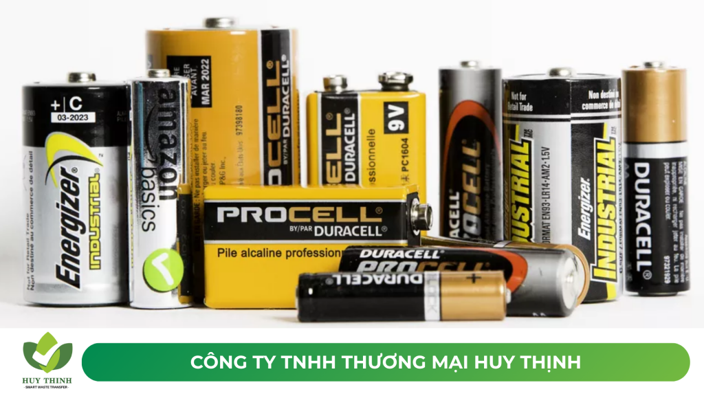 Các loại pin có mặt trên thị trường