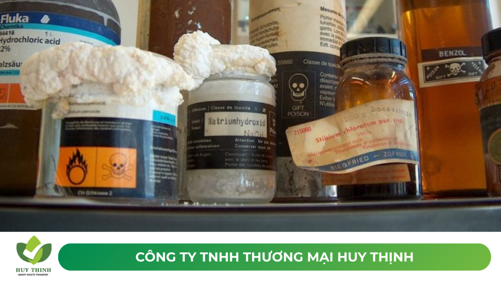 Đặc điểm của chất thải hóa học