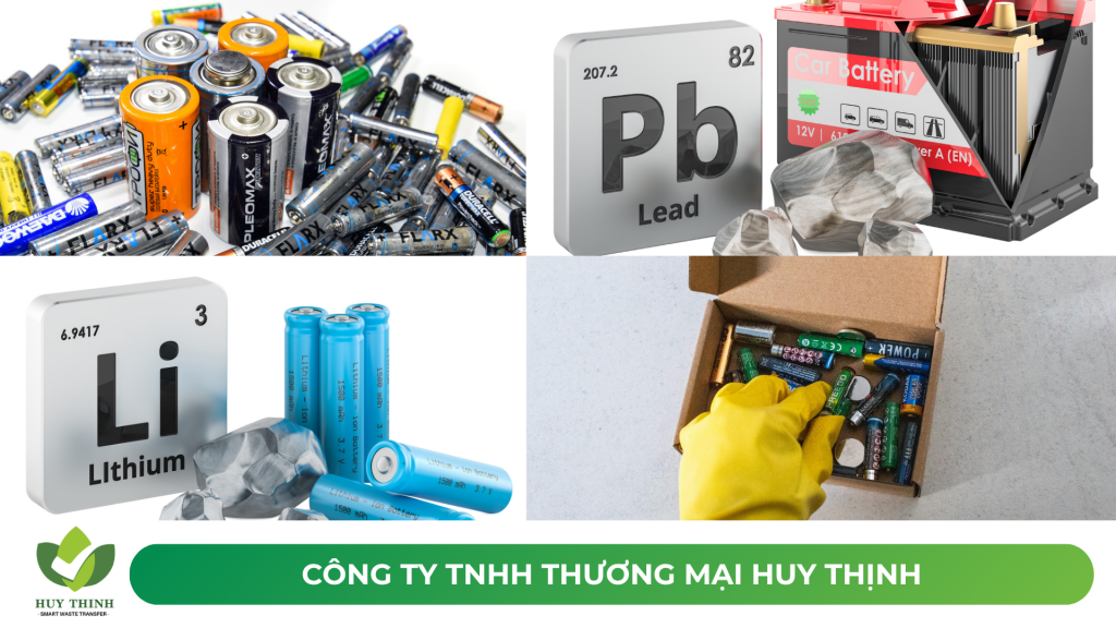 Xử lý pin và ắc quy thải