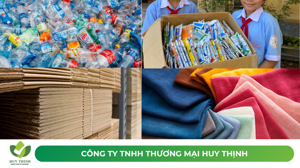 Rác thải sinh hoạt có khả năng tái chế, tái sử dụng