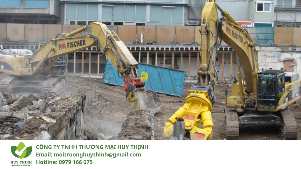 Tháo dỡ công trình, dọn dẹp và bàn giao công trình