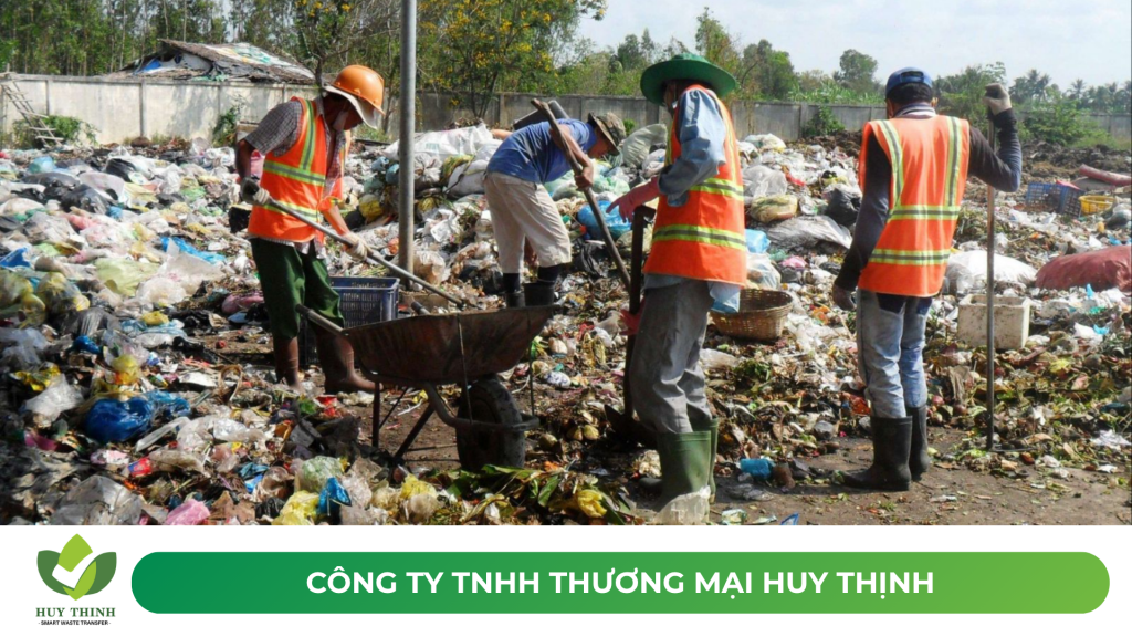 Phương pháp cơ học trong xử lý chất thải rắn