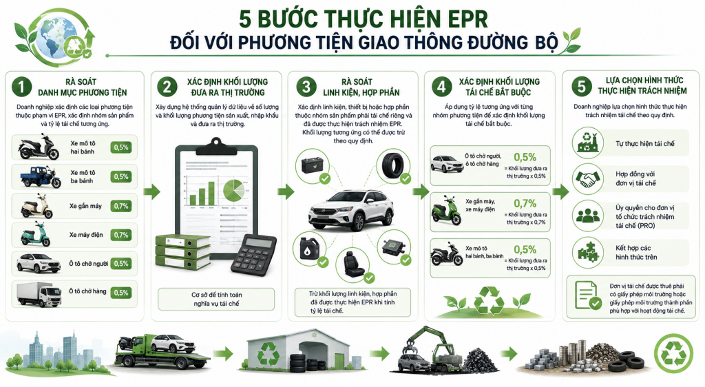 Quy trình thực hiện EPR của doanh nghiệp