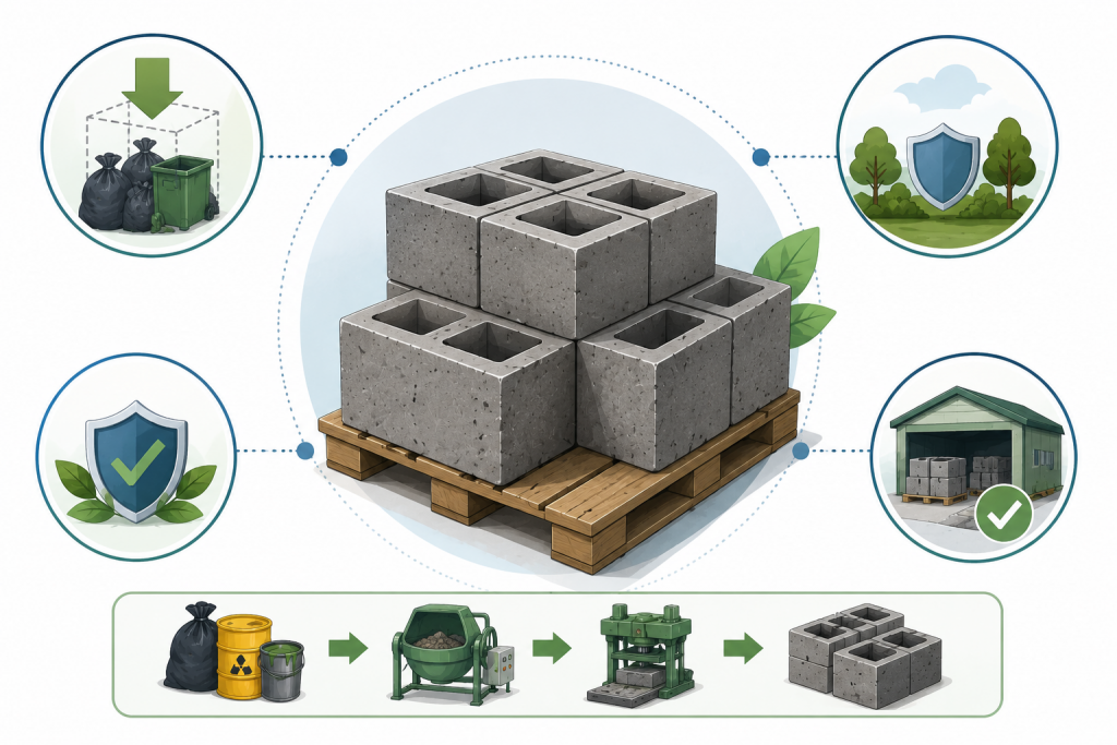 Sản phẩm sau xử lý - Gạch Block