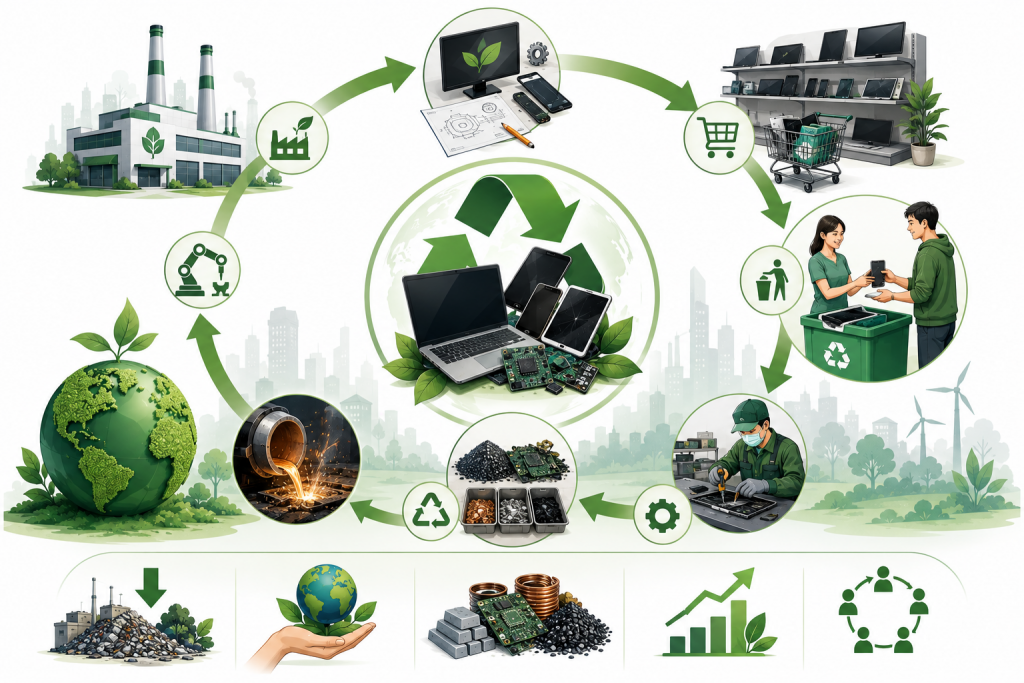 EPR và kinh tế tuần hoàn trong ngành điện tử