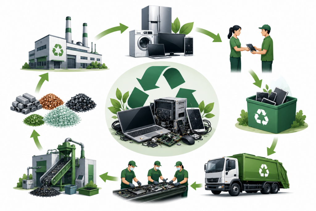 EPR đối với chất thải điện tử