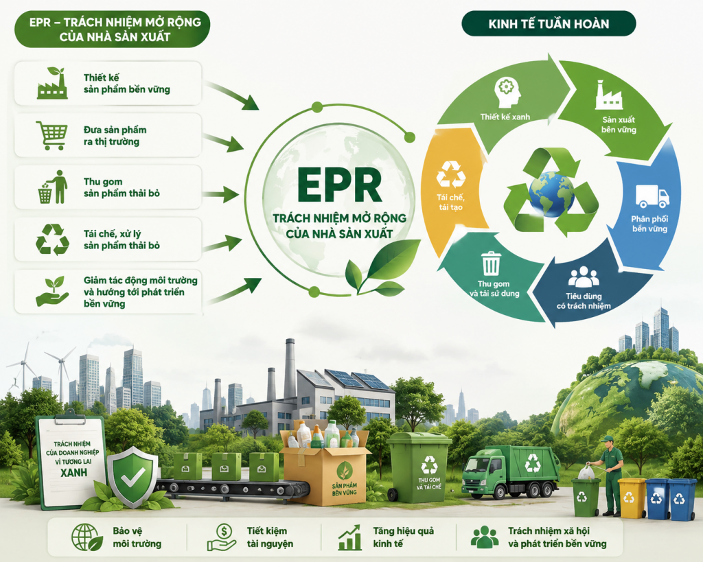 EPR đối với nền kinh tế tuần hoàn
