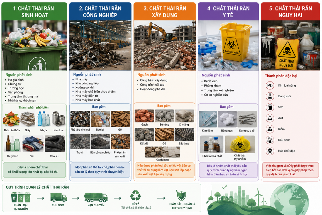 Phân loại chất thải rắn